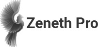 Marketing agency used PeakSend AI to provide AI lead follow for multiple clients - Zeneth Pro logo
